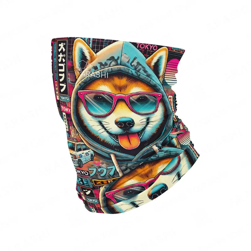 Bandana ARASHI TokyoShiba – nowoczesny motyw streetwear inspirowany kulturą miejską Tokio