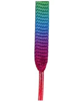 Sznurowadła ARASHI Gradient ze wzorem tęczy