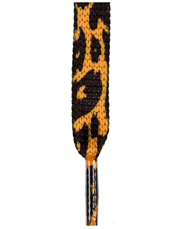 Sznurowadła ARASHI Leopard Real z klasycznym wzorem panterki